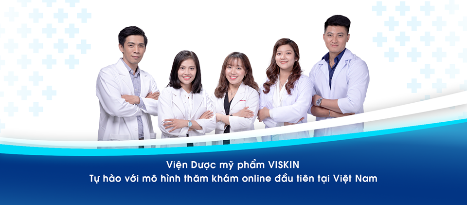 Viện Dược Mỹ Phẩm Viskin tự hào với mô hình Thăm khám da Online đầu tiên tại Việt Nam